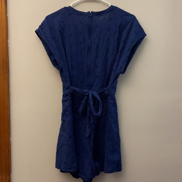 Francesca's Blue Romper - Picture 3 of 6